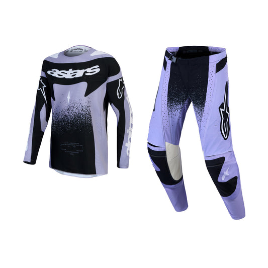 Alpinestars 2027 Women's Techstar Swan Gear Set - Light Violet Black