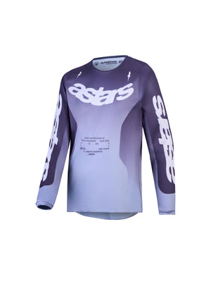 Alpinestars 2027 Youth Fluid Amber Jersey - Graystone Cold Gray Light Lilac