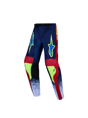 Alpinestars 2027 Youth Fluid Drag Pants - Blue Navy Fire Red White
