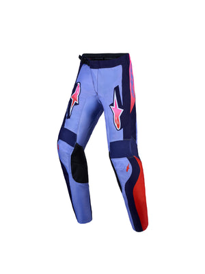 Alpinestars 2027 Youth Fluid Hunt Pants - Light Violet Deep Purple Pink Fluo