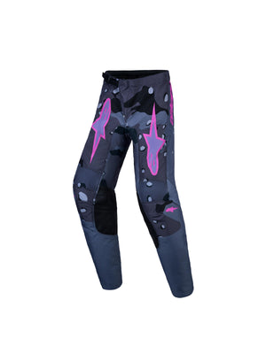 Alpinestars 2027 Youth Fluid Lone Pants - Gray Camo Purple