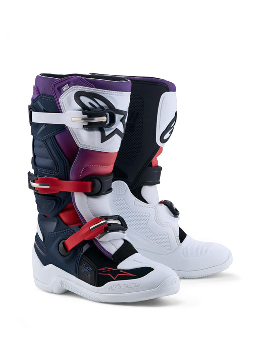 Alpinestars 2027 Tech 7S Youth Boots - Dark Blue White Black