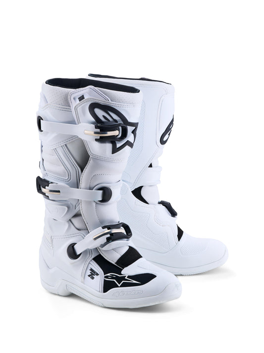 Alpinestars 2027 Tech 7S Youth Boots - White