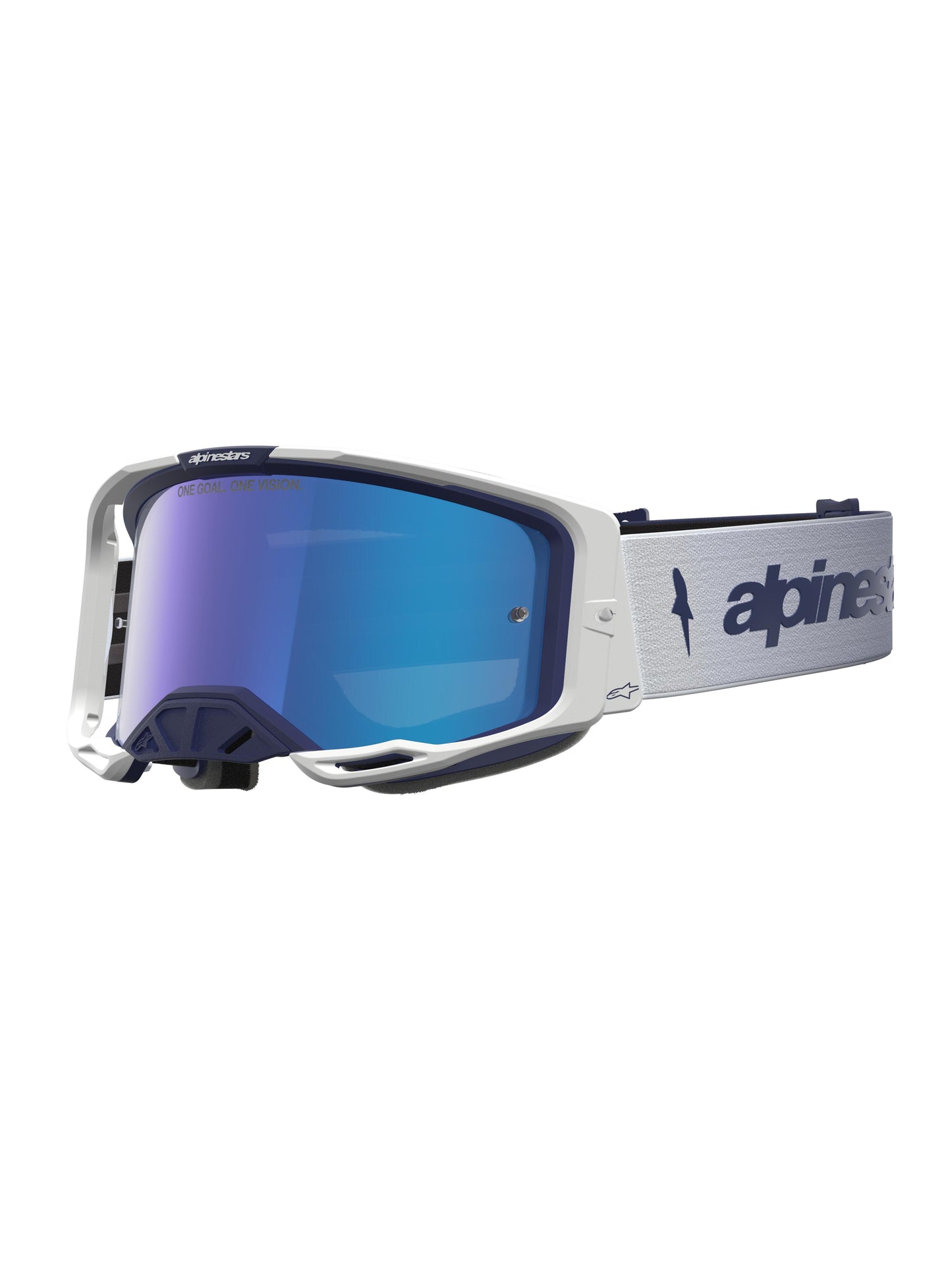 Alpinestars 2027 Vision 8 Amber Goggles - Mirror Lens