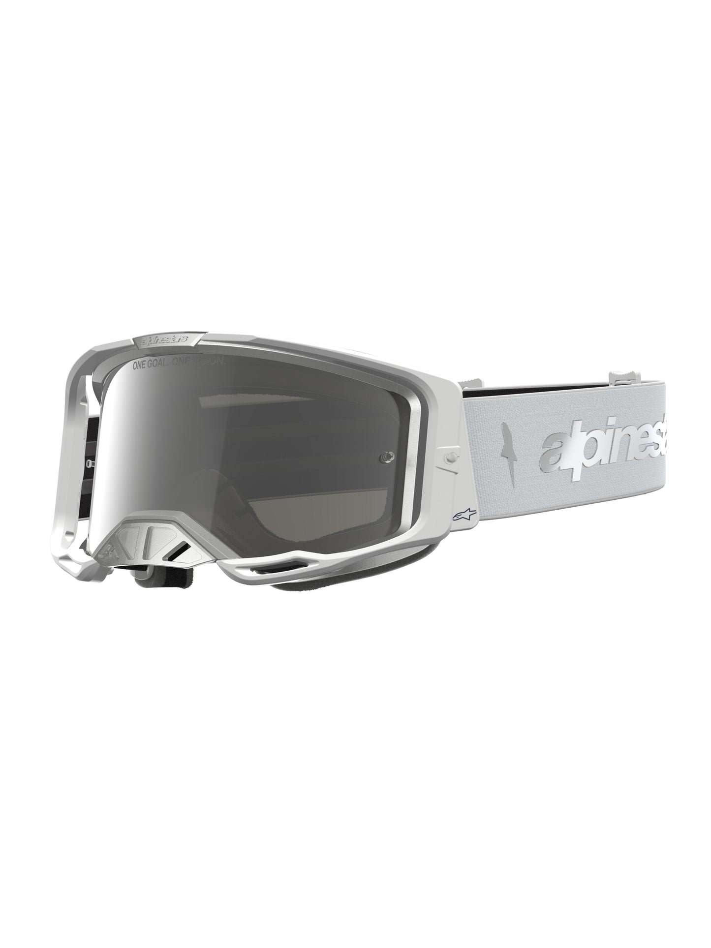 Alpinestars 2027 Vision 8 Amber Goggles - Mirror Lens