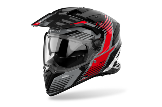 AIROH BANDIT SPICY HELMET - RED GLOSS