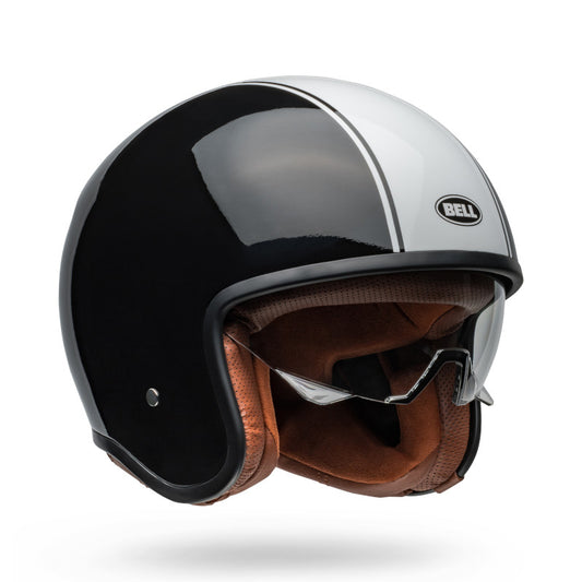 BELL TX-501 RALLY HELMET - BLACK/WHITE