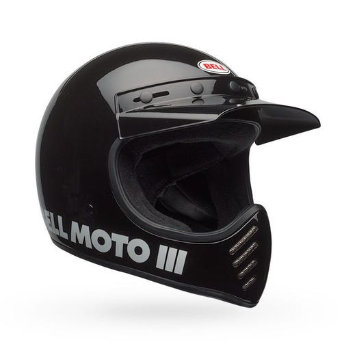 BELL MOTO-3 CALSSIC HELMET - BLACK
