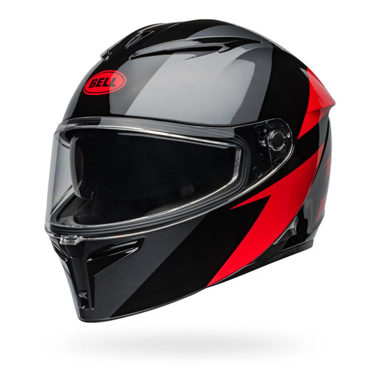 BELL LITHIUM SHEAR HELMET - GREY/RED