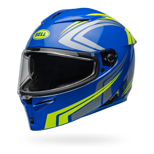 BELL LITHIUM JETSTREAM HELMET - BLUE/RETRO