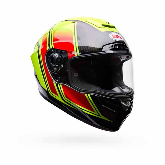 BELL RACE STAR FLEX GRID HELMET - YELLOW