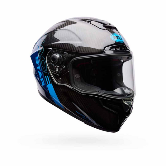 BELL RACE STAR DLX FLEX STRIKE HELMET - BLUE