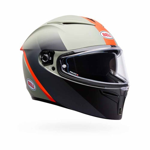 BELL LITHIUM BASH HELMET - GREY/ORANGE