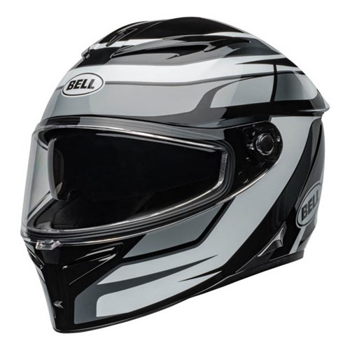 BELL LITHIUM MIPS PODIUM HELMET - GLOSS BLACK/WHITE