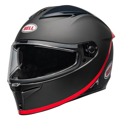 BELL LITHIUM MIPS HART LUCK HELMET - MATTE/GLOSS BLACK/RED