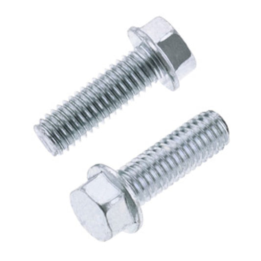 Bolt Hex Flange Bolts 6x18mm (Pack of 10)