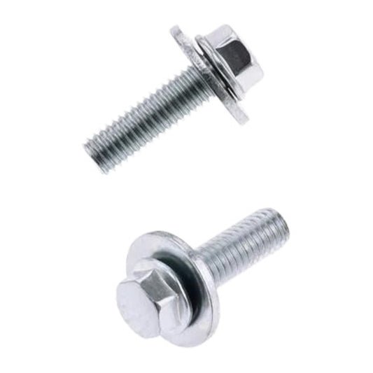 Bolt Bolt/Washer 6x20mm with 16mm (Packet of 10)