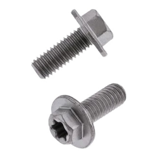 Bolt Large Flange Euro Bolt 6x15mm (Packet of 10)