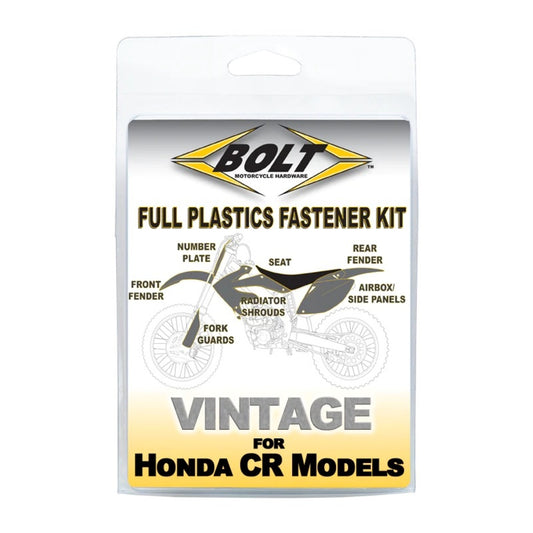 Bolt Body Work Fastener Kit Honda CR500 \'90-\'01