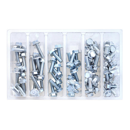 Bolt SVC M6 10mm Hex Flanged Bolt Service Kit