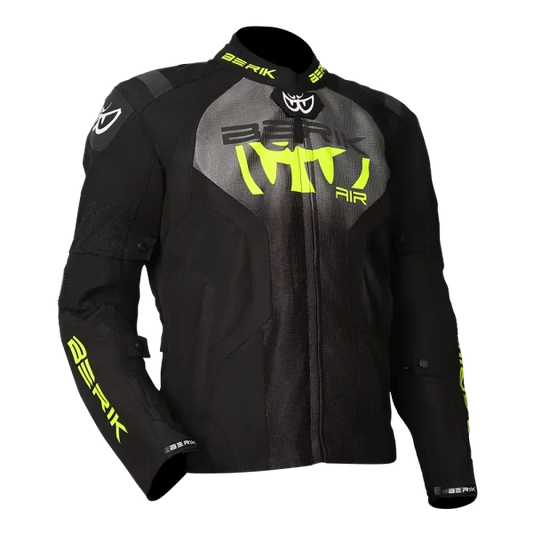 BERIK IMOLA TEXTILE JACKET - BLACK/GREY/FLURO