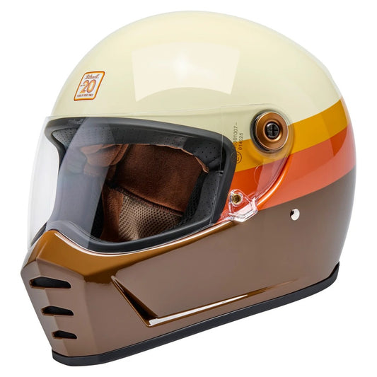 Biltwell Lane Splitter ECE 22.06 Helmet - Gloss 20th Anniversary