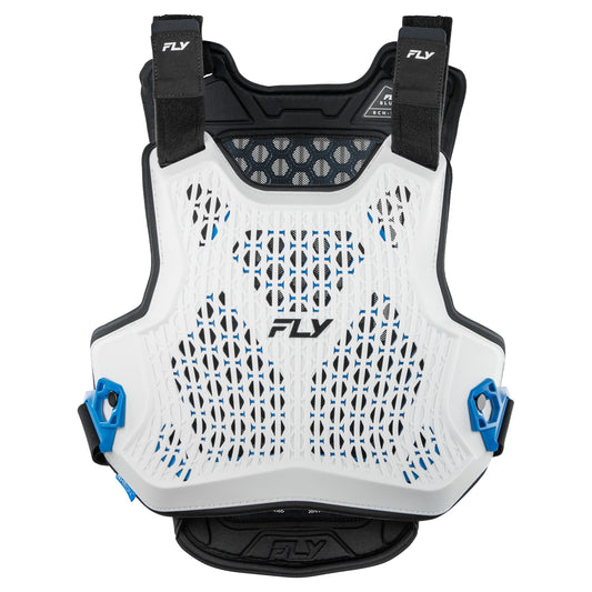 Fly Racing Blueprint RCH-1 Chest Protector - White - Front