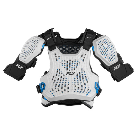 Fly Racing Blueprint RCH-3 Chest Protector - White - Front