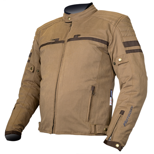 MOTO DRY CLUBMAN EVO JACKET - VINTAGE BROWN