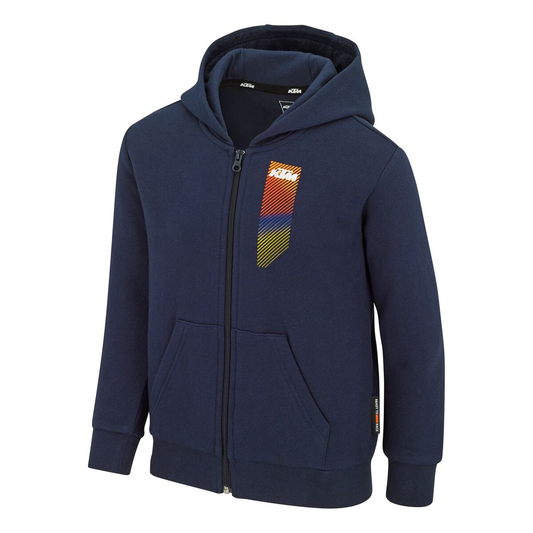 KTM Kids Racing Zip Hoodie - Grey