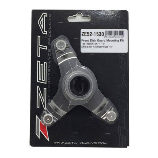 Zeta Front Disc Guard Mounting Kit - KTM 125-450 SX / SX-F (\'15-)