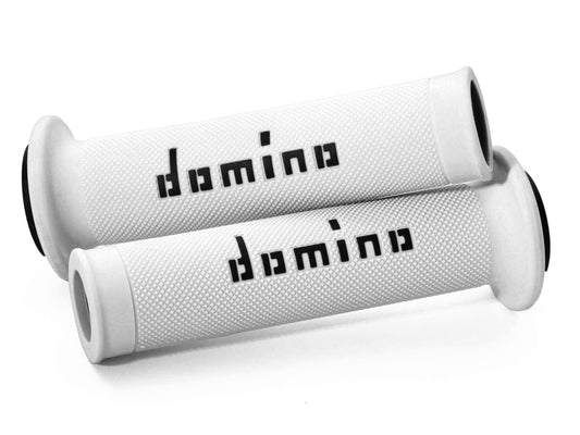Domino A010 Slim Road Racing Grips - White Black