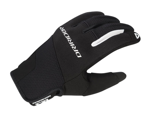 DRIRIDER FLEX LADIES GLOVES - BLACK/WHITE