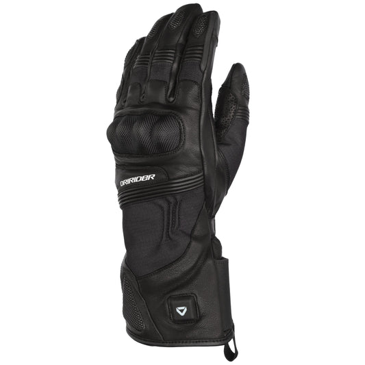 DRIRIDER PHOENIX LADIES HEATED GLOVES - BLACK