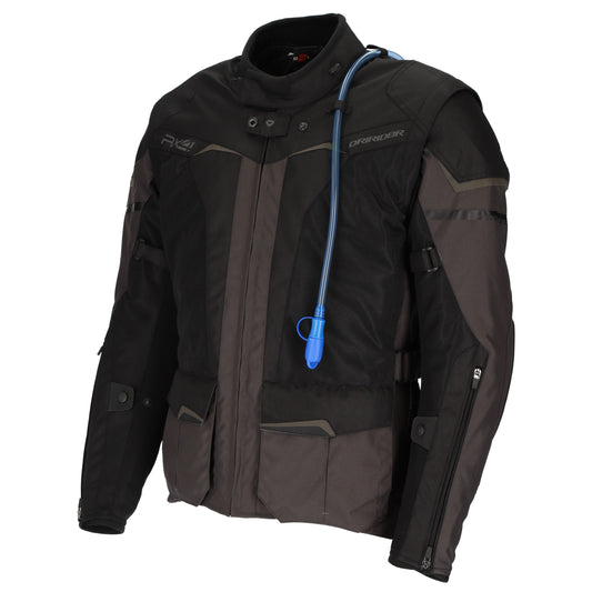 DRIRIDER RX4 ADVENTURE  JACKET - BLACK/GREY/STONE