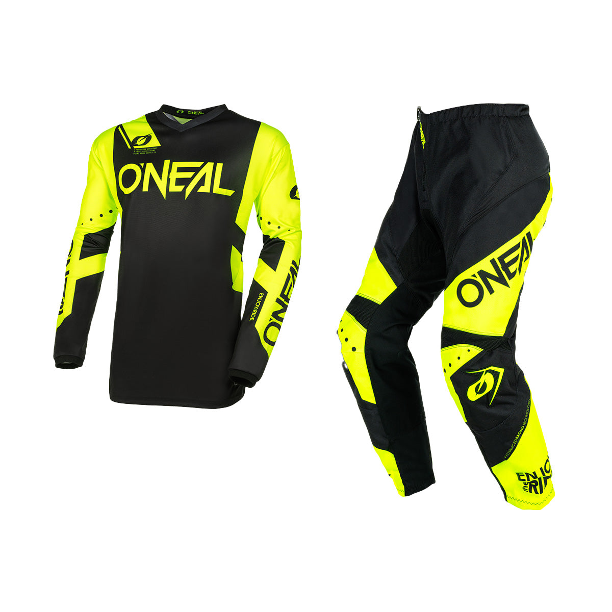 ONEAL 2024 ELEMENT RACEWEAR GEAR SET - BLACK/NEON – Cully's Yamaha