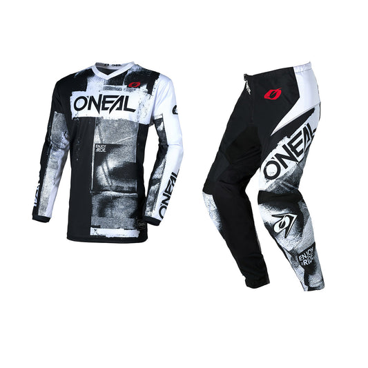 ONEAL 2026 ELEMENT ROLLER GEAR SET - BLACK/WHITE