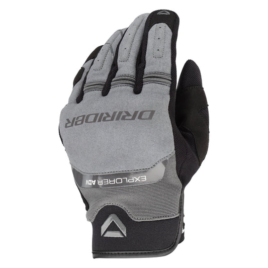 DRIRIDER EXPLORER ADVENTURE LADIES GLOVES - BLACK/DARK GREY