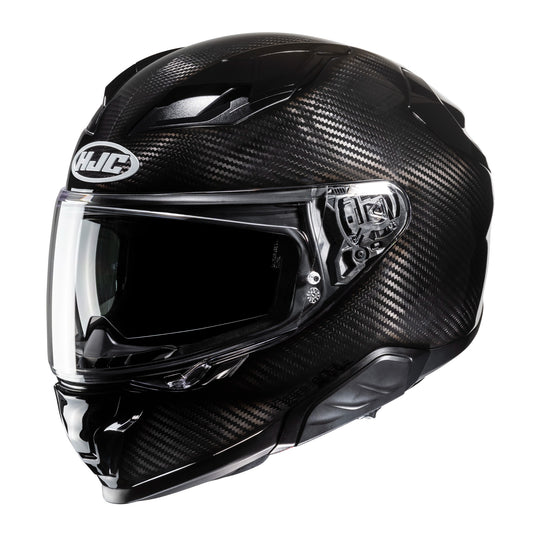 HJC F71 CARBON SOLID HELMET - BLACK