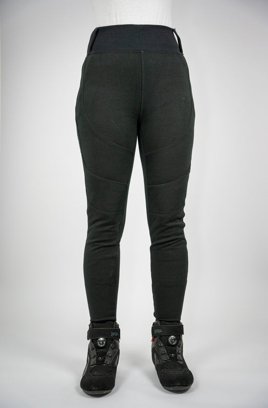 BULL-IT LADIES FALCON SLIM JEGGING SHORT LEG - BLACK