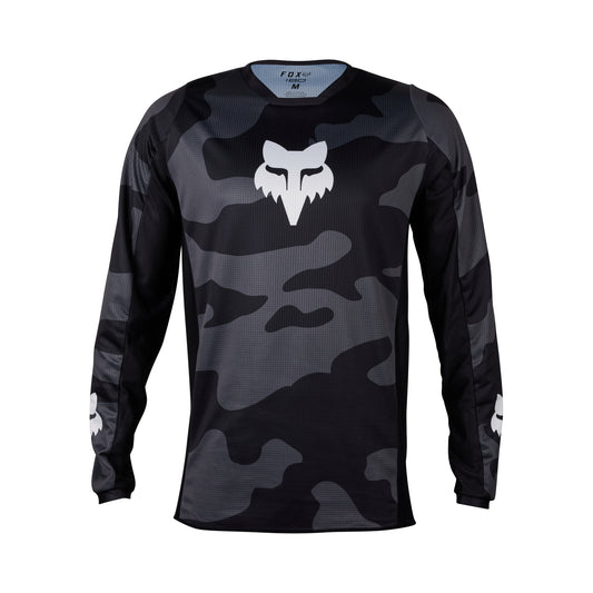 FOX 2025 180 BNKR JERSEY - BLACK CAMO