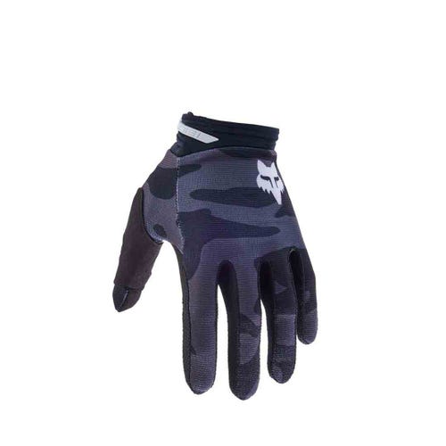 FOX 2025 180 BNKR GLOVES - BLACK CAMO