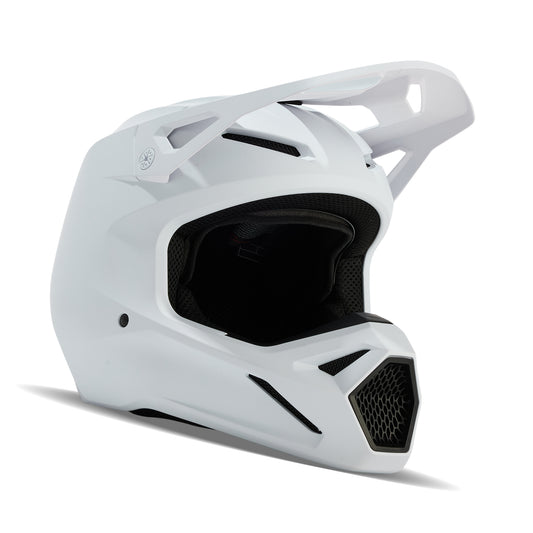 FOX 2025 V1 SOLID HELEMT - MATTE WHITE