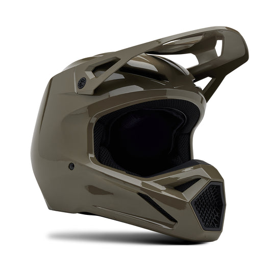 FOX 2025 V1 SOLID HELMET - ASH