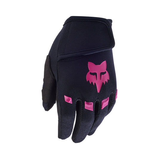 FOX 2025 KIDS DIRTPAW GLOVES - BLACK/PINK