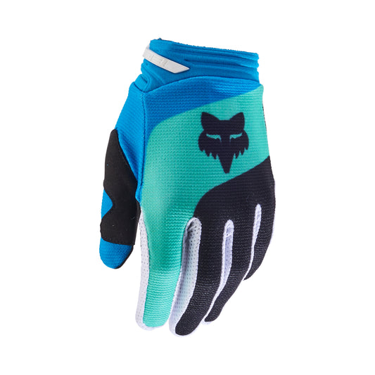 FOX 2024 YOUTH 180 BALLAST GLOVES - BLACK/BLUE