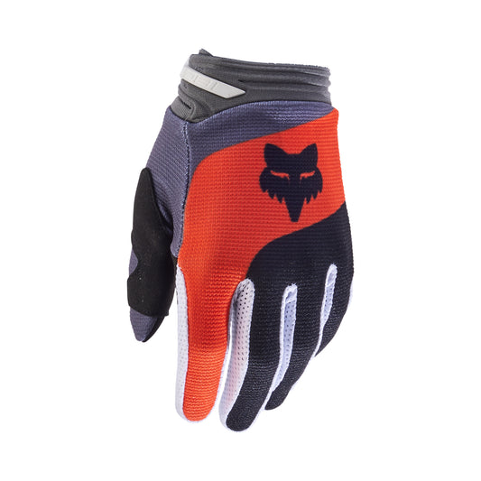 FOX 2024 YOUTH 180 BALLAST GLOVES - BLACK/GREY