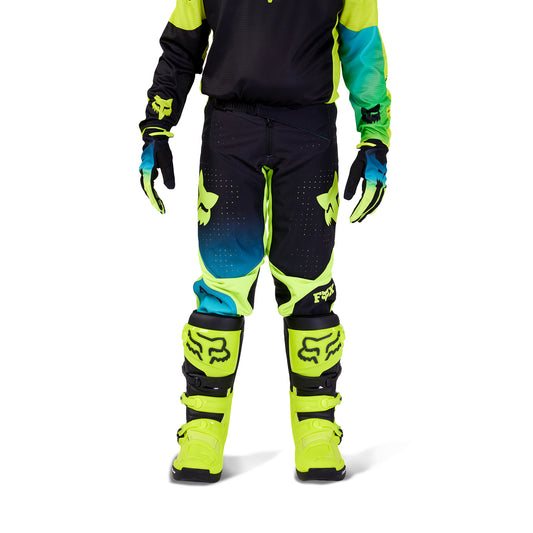 FOX 2024 YOUTH 360 STREAK PANTS - BLACK/YELLOW