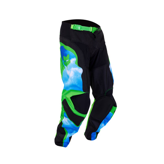 FOX 2024 YOUTH 180 ATLAS PANTS - BLACK/GREEN