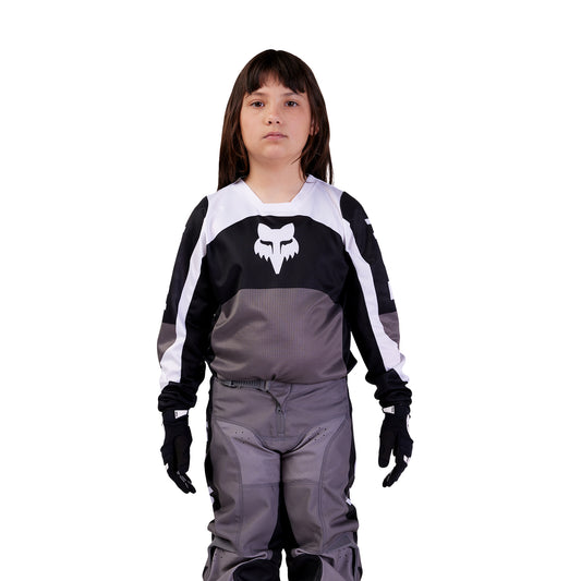 FOX 2024 YOUTH 180 NITRO JERSEY - BLACK/GREY